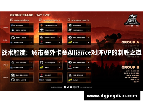 战术解读：城市赛外卡赛Alliance对阵VP的制胜之道